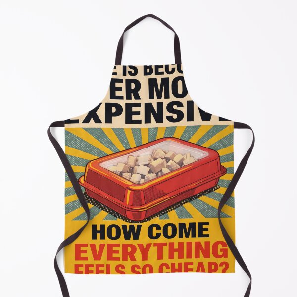Item preview, If Life is Getting Ever More Expensive, How Come It All Feels So Cheap? designed and sold by Mantramontics.