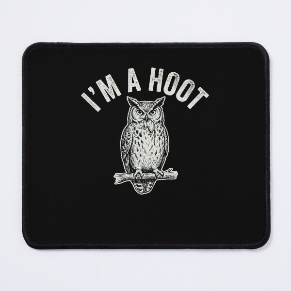 Item preview, I'm A Hoot Funny Owl Vintage Distressed Design designed and sold by snowry.