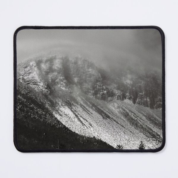 Item preview, Cannon Cliffs in Winter Clouds Monochrome designed and sold by Wayne King.