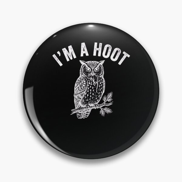 Item preview, I'm A Hoot Funny Owl Mouse Distressed Design designed and sold by snowry.