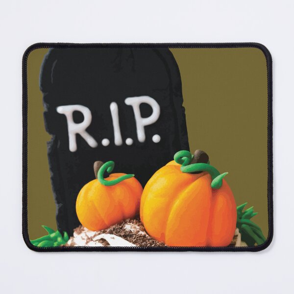 Item preview, Halloween Dessert With Pumpkins and Tombstone designed and sold by Arturo Daniel Garcia Palomo.