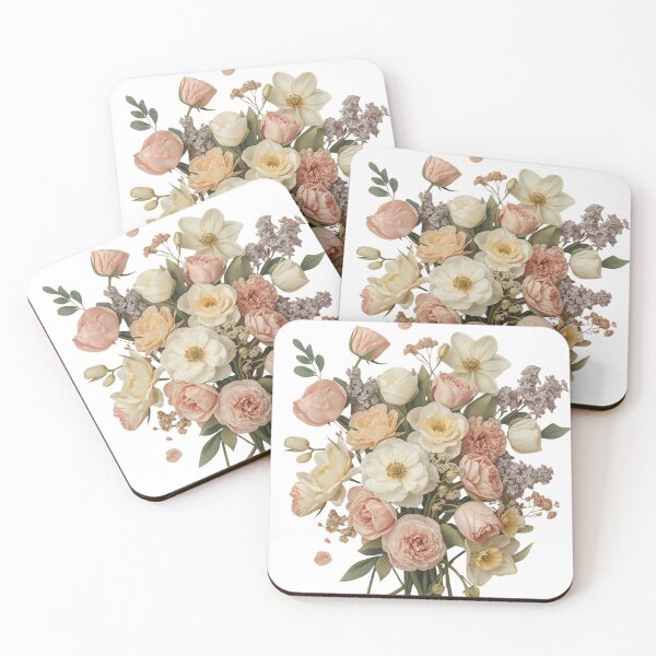 Item preview, Fresh Cut Bouquet — Vintage Floral Art designed and sold by VintageTips.