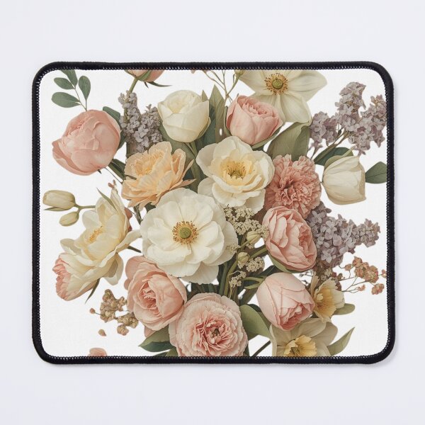 Item preview, Fresh Cut Bouquet — Vintage Floral Art designed and sold by VintageTips.