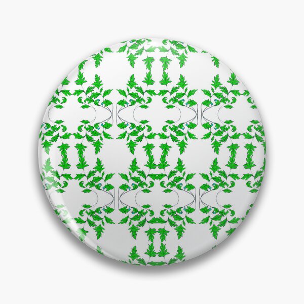 Item preview, Minimal Green Leaf Geometric Pattern designed and sold by anamariafischer.