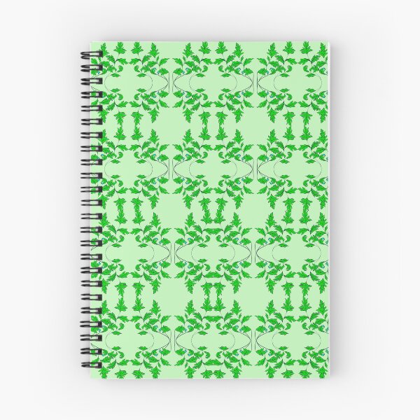 Item preview, Minimal Green Leaf Geometric Pattern designed and sold by anamariafischer.