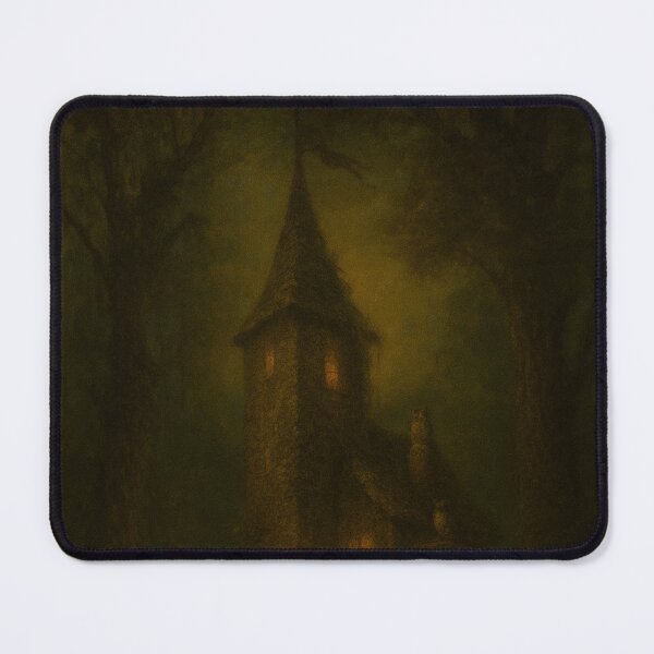 Item preview, Medieval Castle Wall Art Printable | Medieval Tower in Misty Dusk | Dark Aesthetic Wall Art | Digital Download Decor designed and sold by yeeted17.