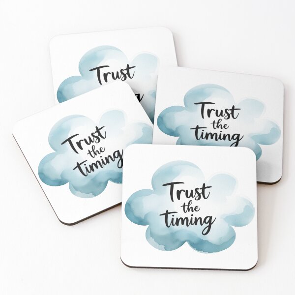 Item preview, Trust the Timing designed and sold by TheInkyLine.