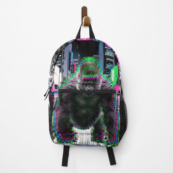 Item preview, Cyberpunk Gorilla City - Digital Mosaic Graphic designed and sold by Express210.