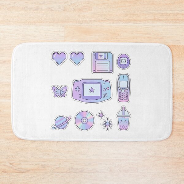 Item preview, Retro Y2K Pastel Aesthetic - 90s Nostalgia Sticker Pack designed and sold by Csstoree.