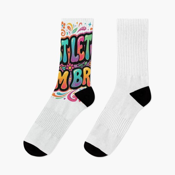 Item preview, Just Let Me Stim Bruh Neurodiversity Expression designed and sold by snowry.