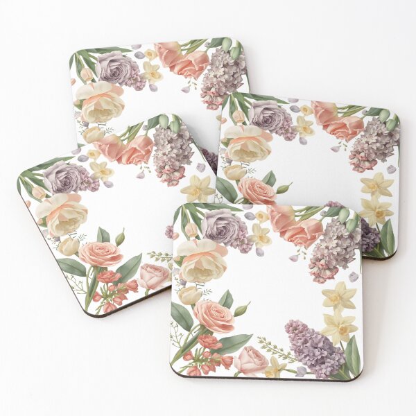Item preview, Vintage Floral Wreath — Classic Botanical Frame designed and sold by VintageTips.