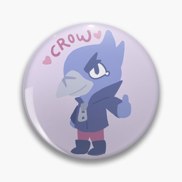 Item preview, Brawl Stars Crow designed and sold by Ashley Moen.
