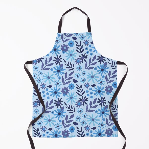 Item preview, Blue Flower Pattern designed and sold by kellie-jayne.