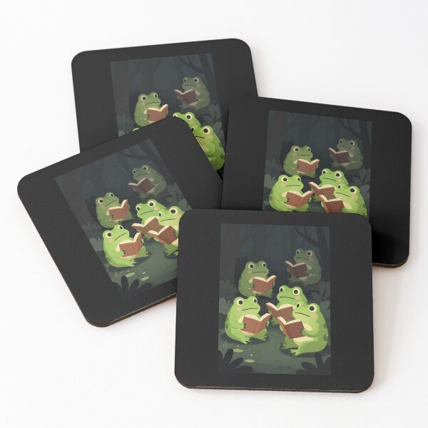 Item preview, Night toads feeding the mind designed and sold by PatronesKawai.