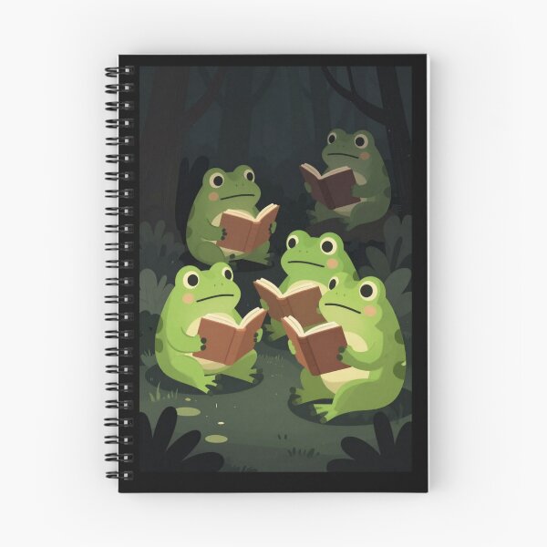 Item preview, Night toads feeding the mind designed and sold by PatronesKawai.