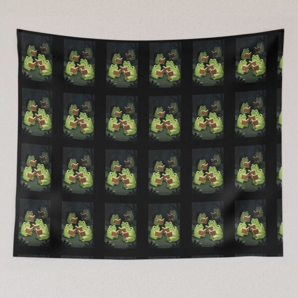 Item preview, Night toads feeding the mind designed and sold by PatronesKawai.