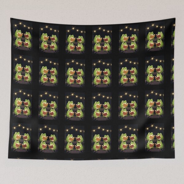 Item preview, Night toads feeding the mind designed and sold by PatronesKawai.