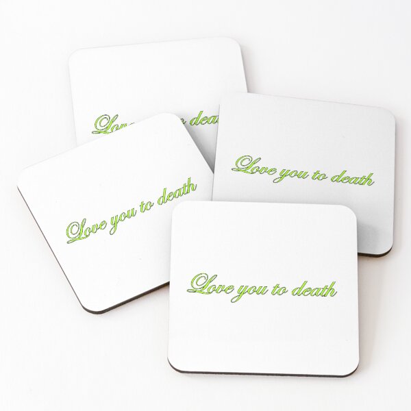 Item preview, Love you to death  designed and sold by cherry-girl.