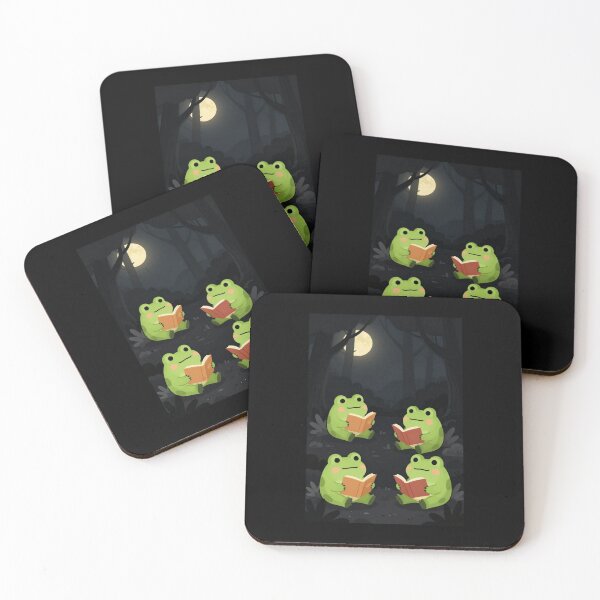 Item preview, Night toads feeding the mind designed and sold by PatronesKawai.