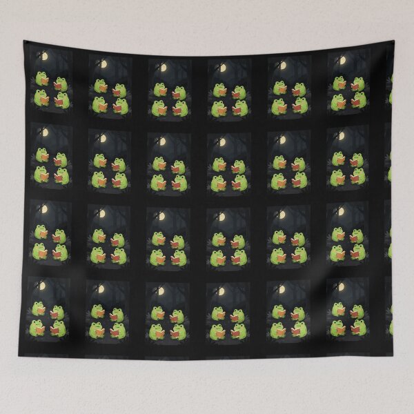 Item preview, Night toads feeding the mind designed and sold by PatronesKawai.