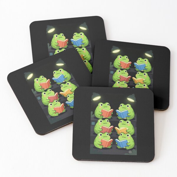 Item preview, Night toads feeding the mind designed and sold by PatronesKawai.