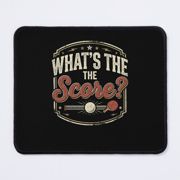 Item preview, What's the Score Table Tennis Player Design designed and sold by snowry.
