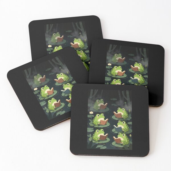 Item preview, Night toads feeding the mind designed and sold by PatronesKawai.