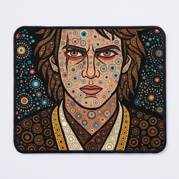 Item preview, Anakin Skywalker — Star Wars Dotwork Pop Art | Pointillist Cosmic Portrait designed and sold by  Ojo de Lilith.