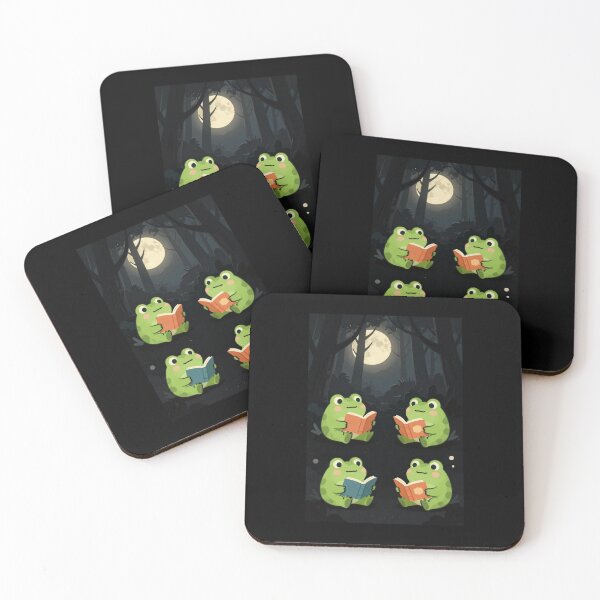 Item preview, Night toads feeding the mind designed and sold by PatronesKawai.