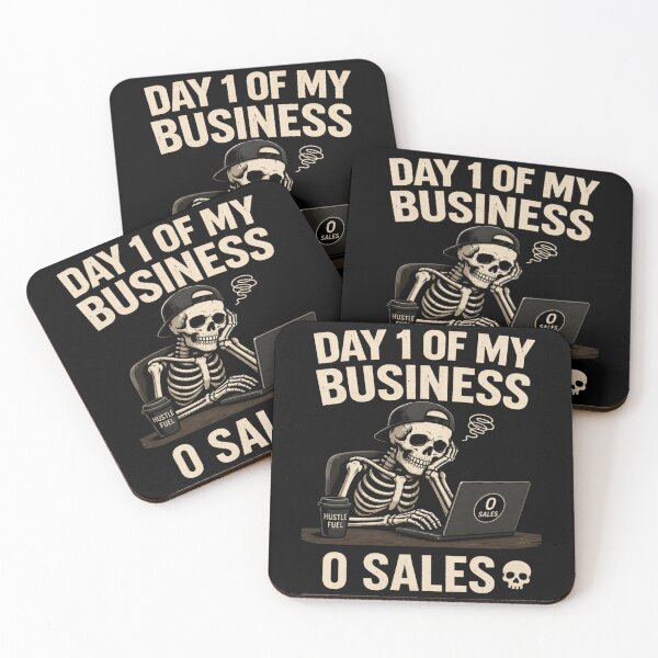 Item preview, Day 1 of My Business 0 Sales Shirt – Funny Entrepreneur T-Shirt, Small Business Humor Tee, Hustle Meme Graphic Tee designed and sold by RALYSHOP.