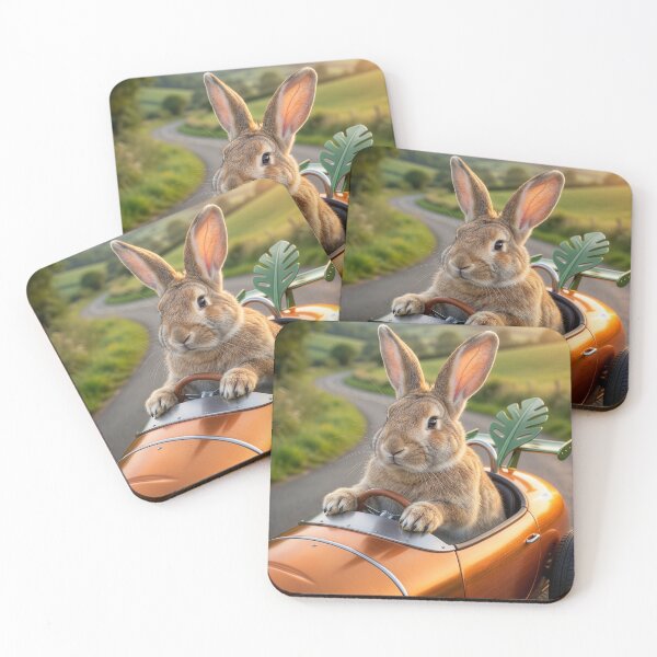 Item preview, Hot Roddin' Rabbit Drives His Carrotmobile designed and sold by Tridentulus.