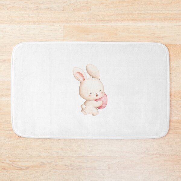 Item preview, Watercolor Easter Bunny with Easter Eggs - Adorable Spring Holiday Gift designed and sold by FuzionRaptor.