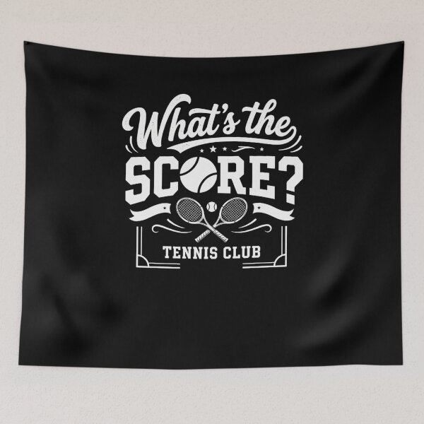 Item preview, What's the Score Tennis Club Racket Ball Player designed and sold by snowry.