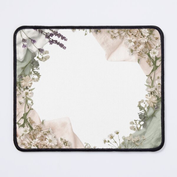 Item preview, Laundry Day Floral Linen Art designed and sold by VintageTips.
