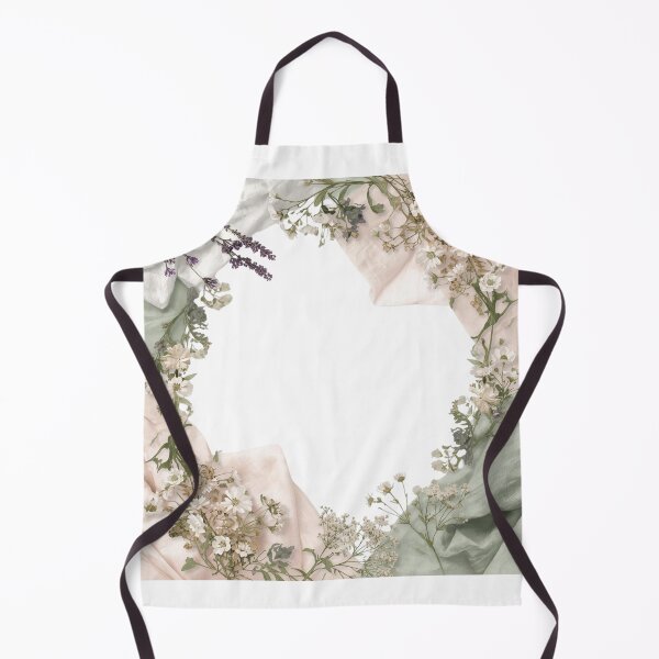 Item preview, Laundry Day Floral Linen Art designed and sold by VintageTips.