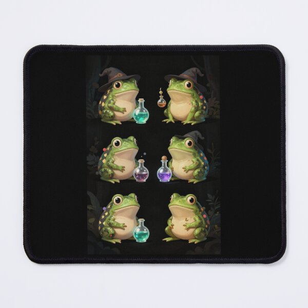 Item preview, Witch toads experimenting with potions designed and sold by PatronesKawai.