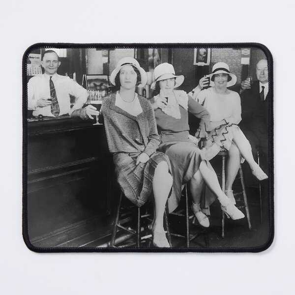 Item preview, Women at Bar, Prohibition, Vintage Black and White Old Photo designed and sold by IconicArchive.