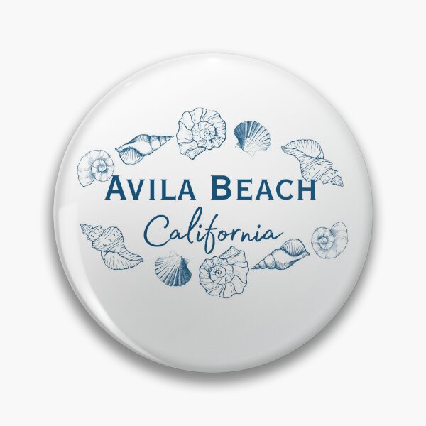 Item preview, Avila Beach California Seashell Circle Shirt | Coastal Beach Souvenir Tee | Ocean-Inspired California Apparel designed and sold by DonnaRaine.