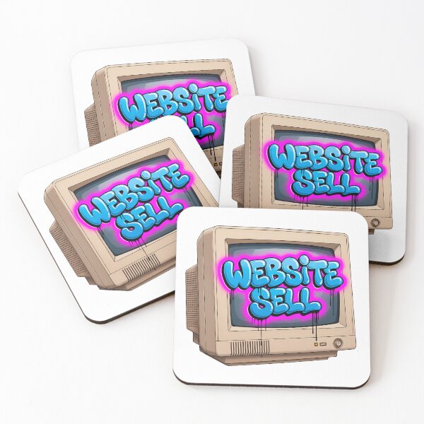 Item preview, Retro Computer Website Sale Graffiti Art Print designed and sold by PopDesignStyle.