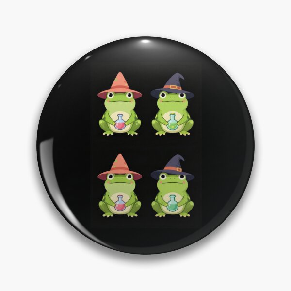 Item preview, Witch toads experimenting with potions designed and sold by PatronesKawai.