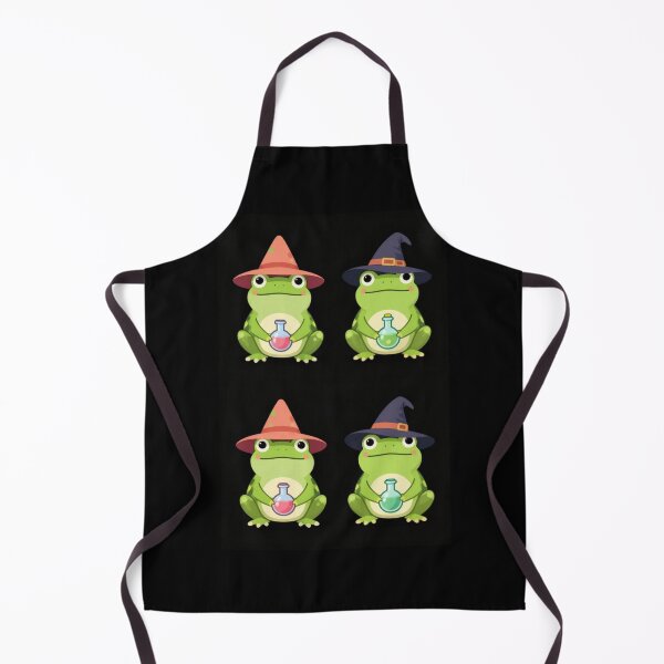 Item preview, Witch toads experimenting with potions designed and sold by PatronesKawai.