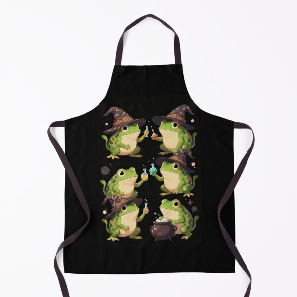 Item preview, Witch toads experimenting with potions designed and sold by PatronesKawai.