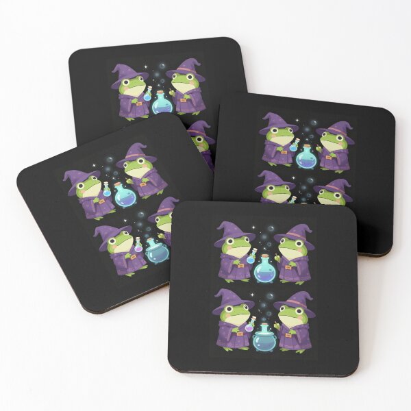 Item preview, Witch toads experimenting with potions designed and sold by PatronesKawai.