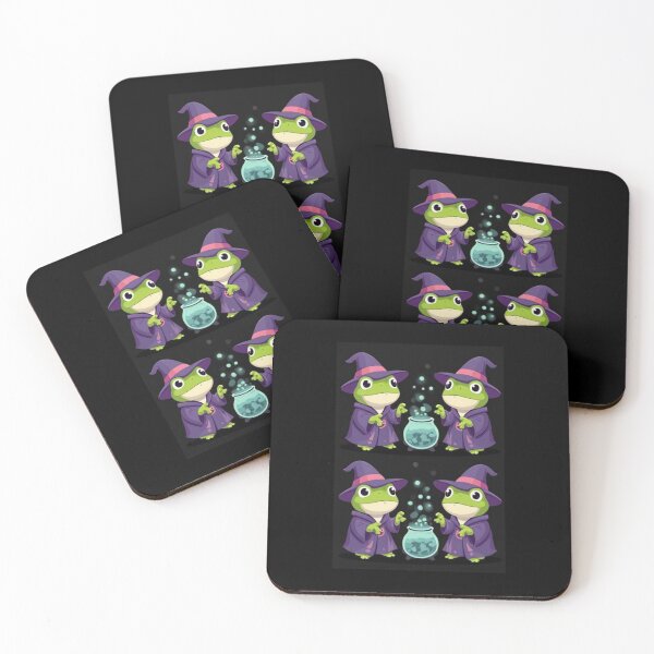 Item preview, Witch toads experimenting with potions designed and sold by PatronesKawai.