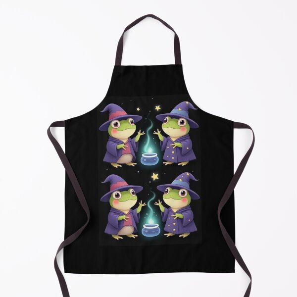 Item preview, Witch toads experimenting with potions designed and sold by PatronesKawai.