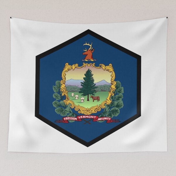 Item preview, VERMONT HEXAGONAL SEAL designed and sold by dreamyguy.