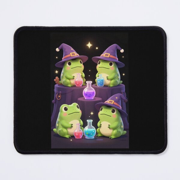 Item preview, Witch toads experimenting with potions designed and sold by PatronesKawai.