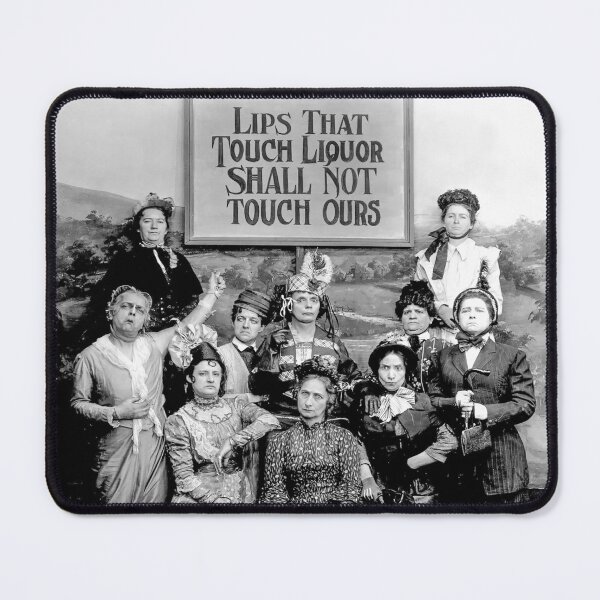 Item preview, Women Protesting Liquor, Funny Black and White Vintage Old Photo designed and sold by IconicArchive.