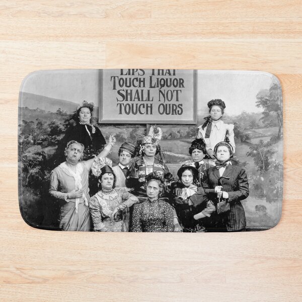 Item preview, Women Protesting Liquor, Funny Black and White Vintage Old Photo designed and sold by IconicArchive.