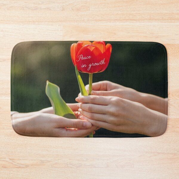 Item preview, Peace in Growth – Tulip Hands Illustration designed and sold by Cristhian Almanza.